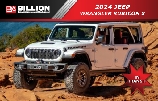 New 2024 Jeep Wrangler Rubicon X SUV