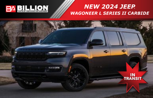 New 2024 Wagoneer Series II Carbide Crossover