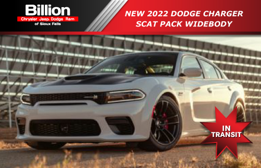 New 2022 Dodge Charger Scat Pack Widebody Car