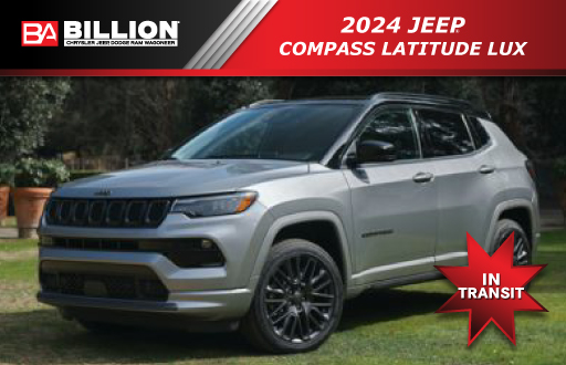 New 2024 Jeep Compass Latitude Crossover