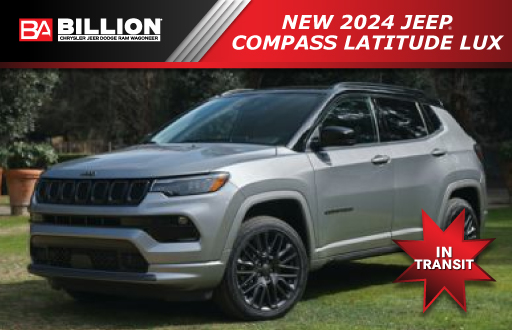New 2024 Jeep Compass Latitude Lux Crossover