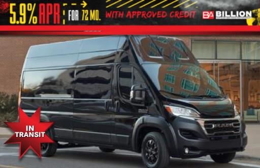 New 2024 Ram ProMaster Cargo Van Tradesman Van