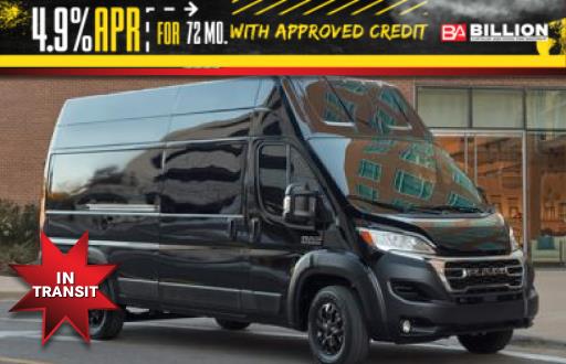 New 2024 Ram ProMaster Cargo Van Tradesman Van