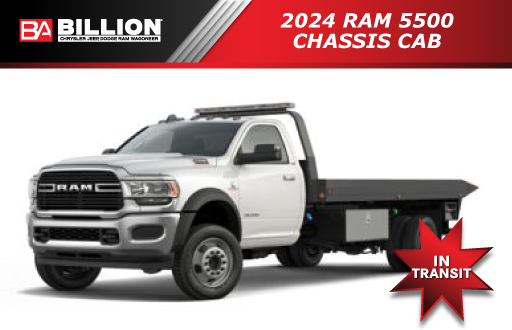 New 2024 Ram 5500 Chassis Cab Tradesman Truck