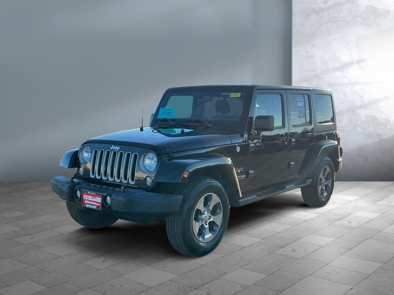 Used 2018 Jeep Wrangler JK Unlimited Sahara SUV