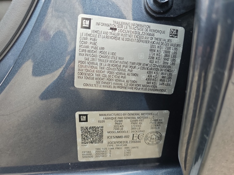 2020 Chevrolet Silverado 1500