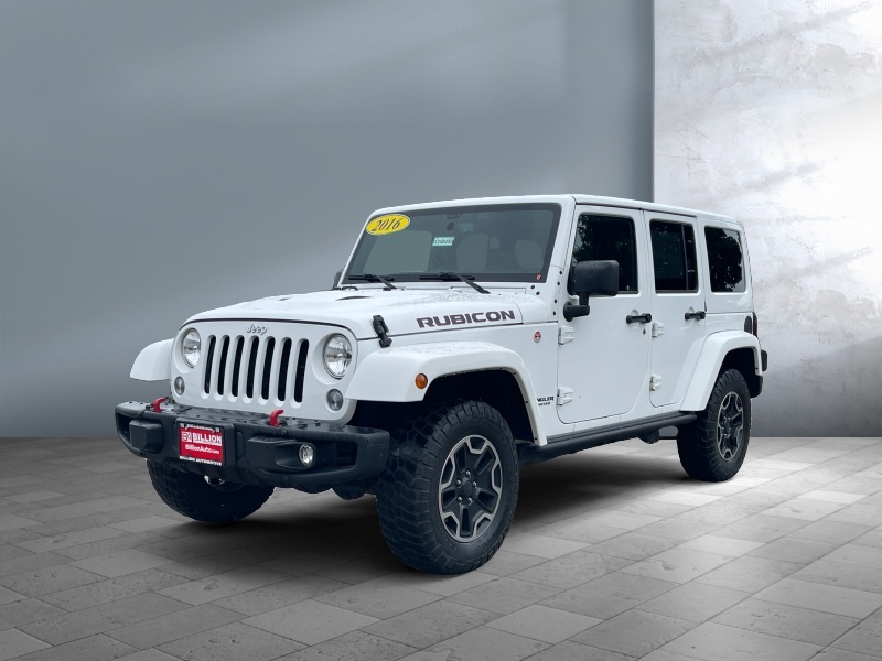Used 2016 Jeep Wrangler Unlimited Rubicon Hard Rock SUVs