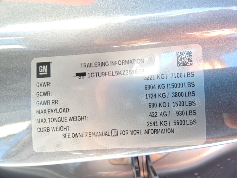 2019 GMC Sierra 1500