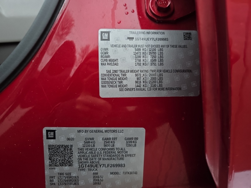 2020 GMC Sierra 3500HD