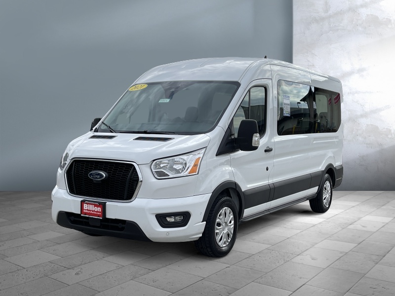 New 2021 Ford Transit Passenger Wagon T-350 148 Med Roof  Van