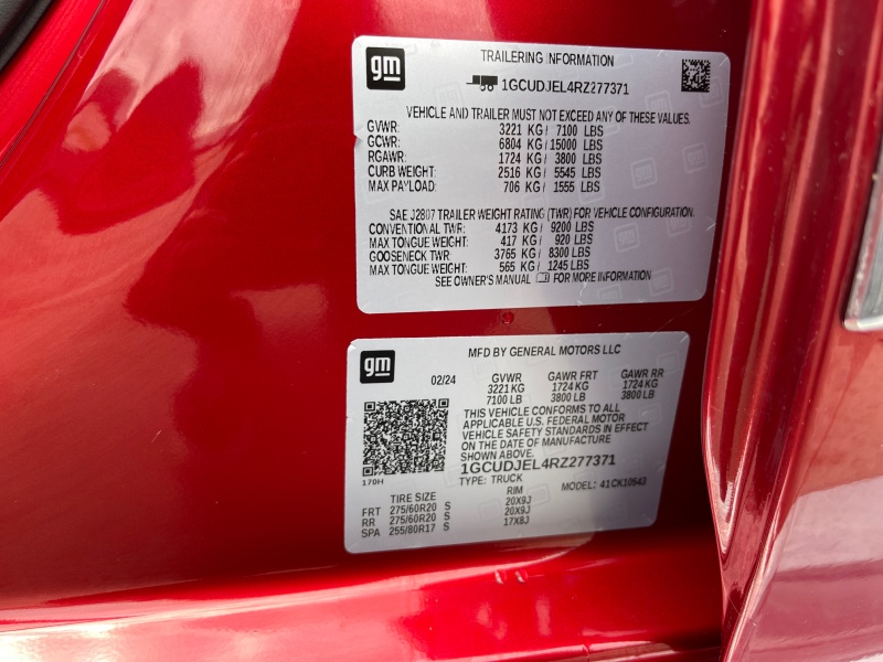 2024 Chevrolet Silverado 1500