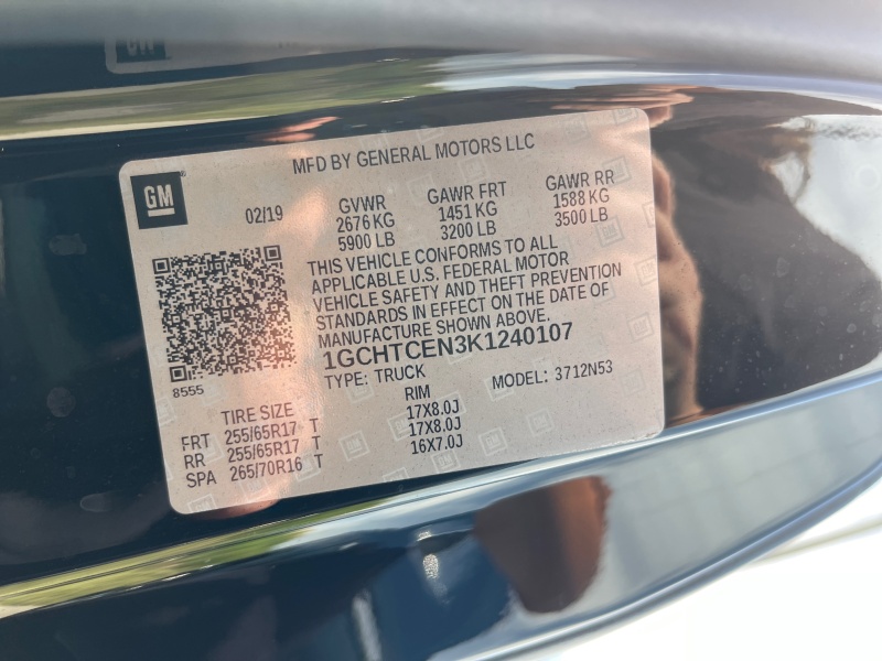 2019 Chevrolet Colorado