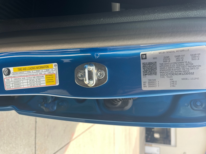 2021 Chevrolet Colorado