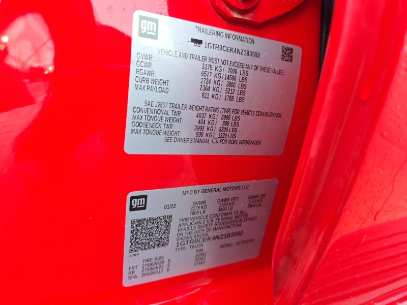 2022 GMC Sierra 1500 Limited