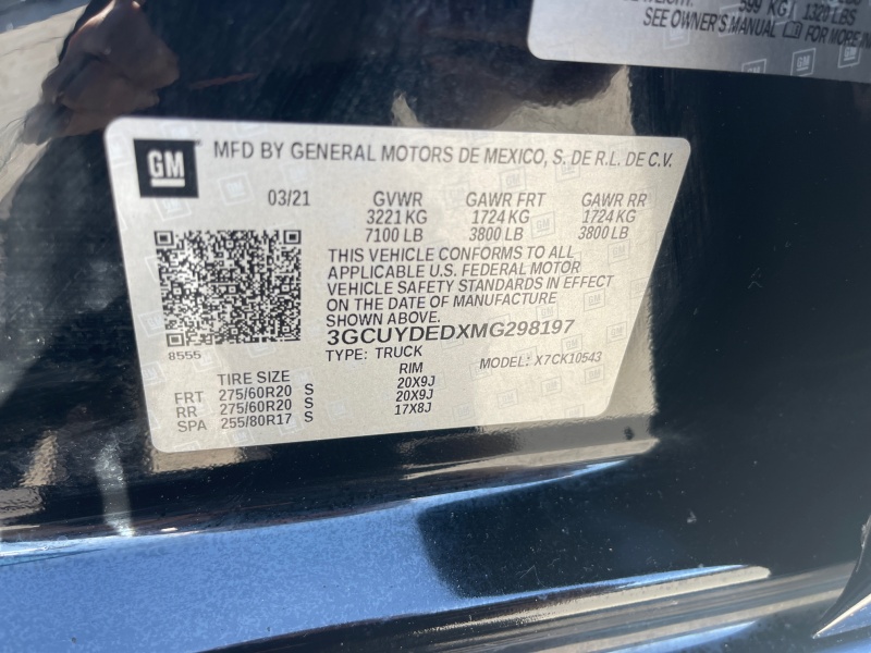 2021 Chevrolet Silverado 1500