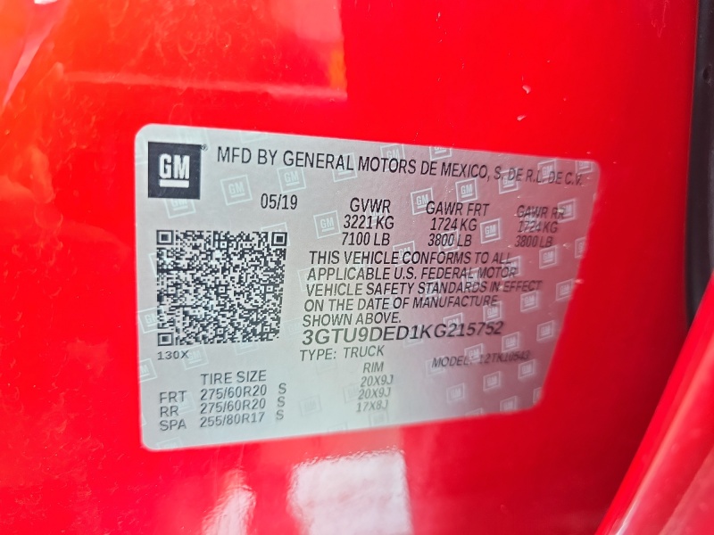 2019 GMC Sierra 1500