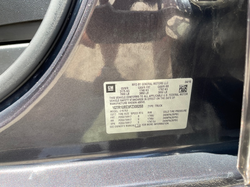 2015 GMC Sierra 1500