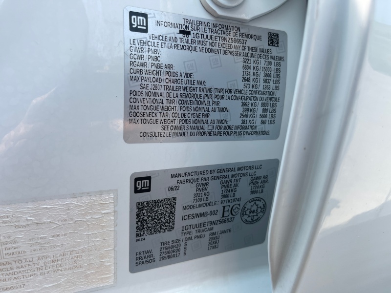 2022 GMC Sierra 1500