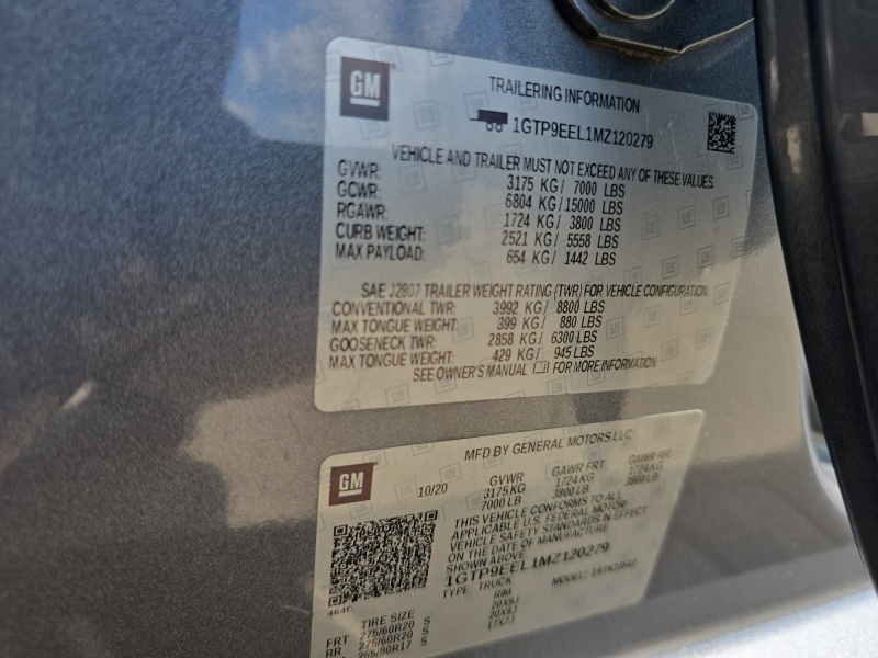 2021 GMC Sierra 1500