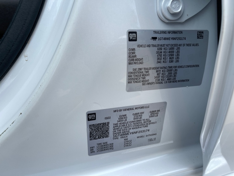 2022 GMC Sierra 3500HD