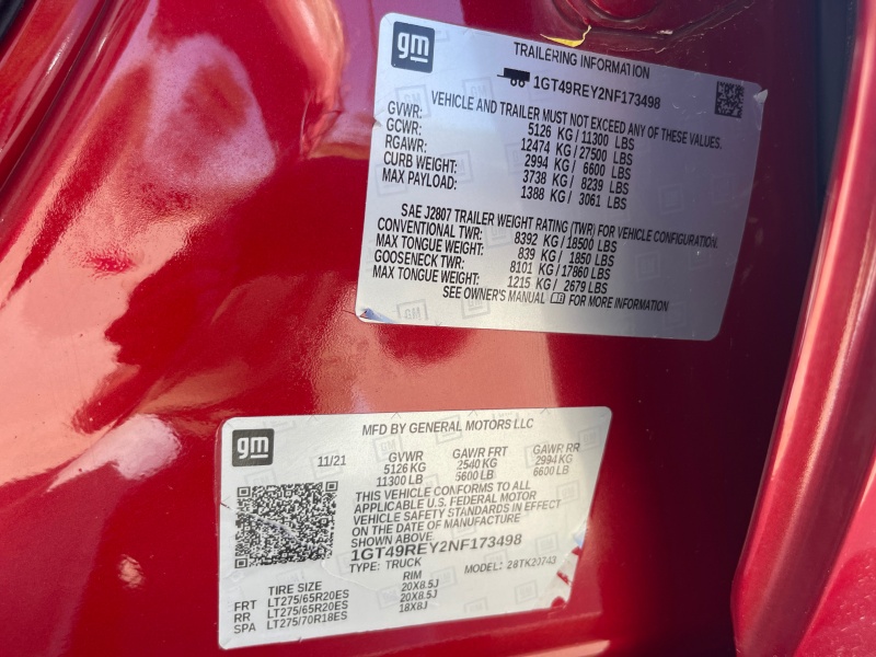 2022 GMC Sierra 2500HD