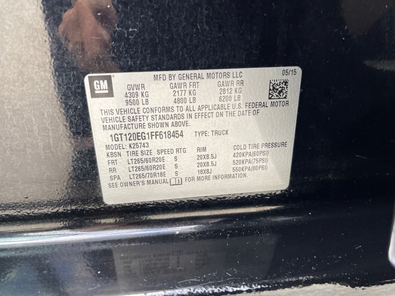 2015 GMC Sierra 2500HD