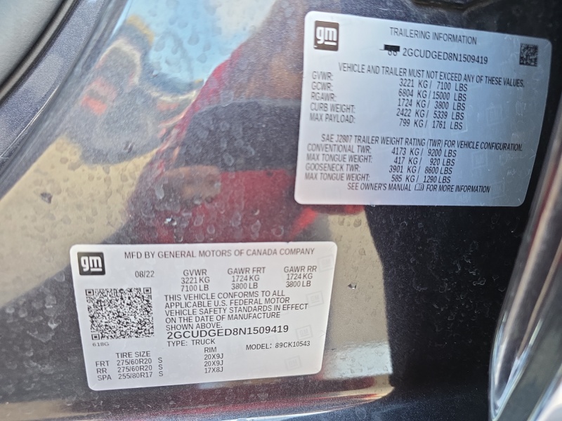 2022 Chevrolet Silverado 1500