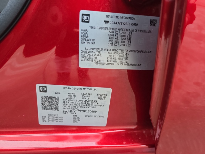 2025 GMC Sierra 3500HD