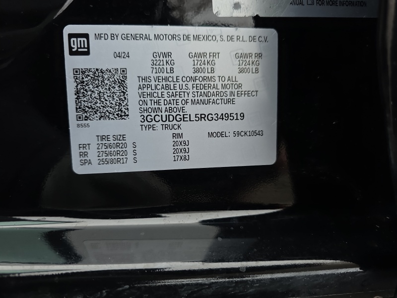 2024 Chevrolet Silverado 1500