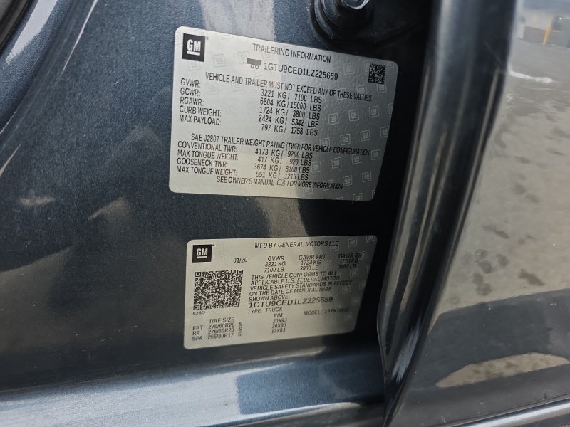 2020 GMC Sierra 1500