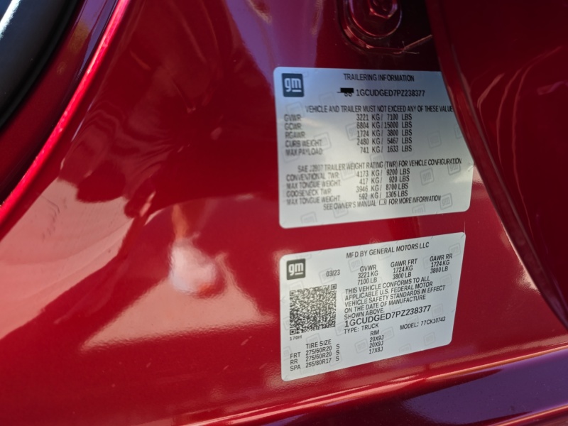 2023 Chevrolet Silverado 1500