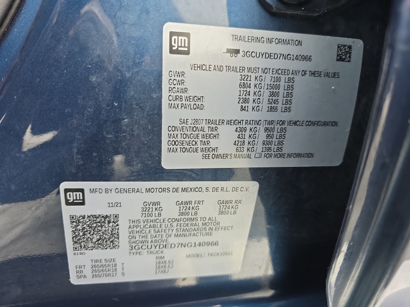 2022 Chevrolet Silverado 1500 LTD