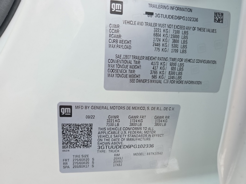 2023 GMC Sierra 1500