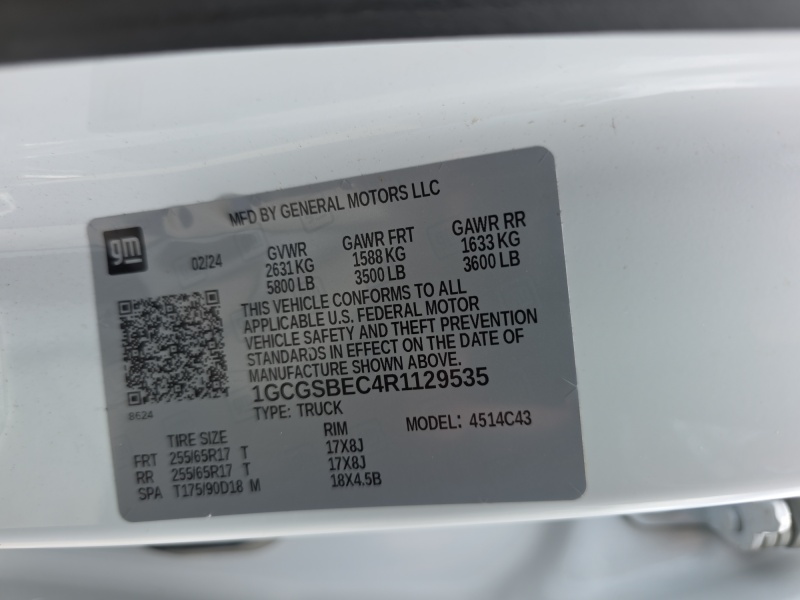 2024 Chevrolet Colorado