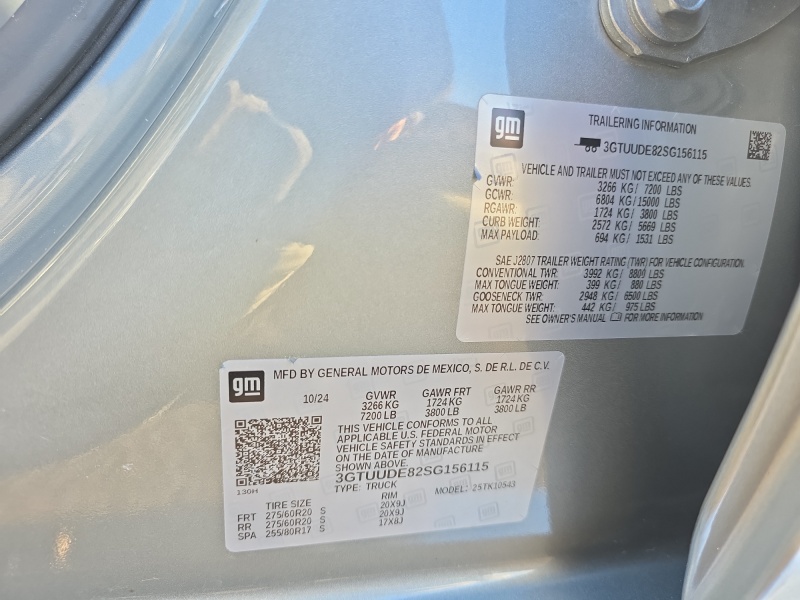 2025 GMC Sierra 1500