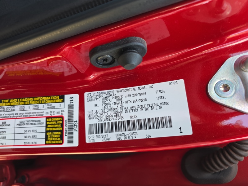 2023 Toyota Tundra 4WD