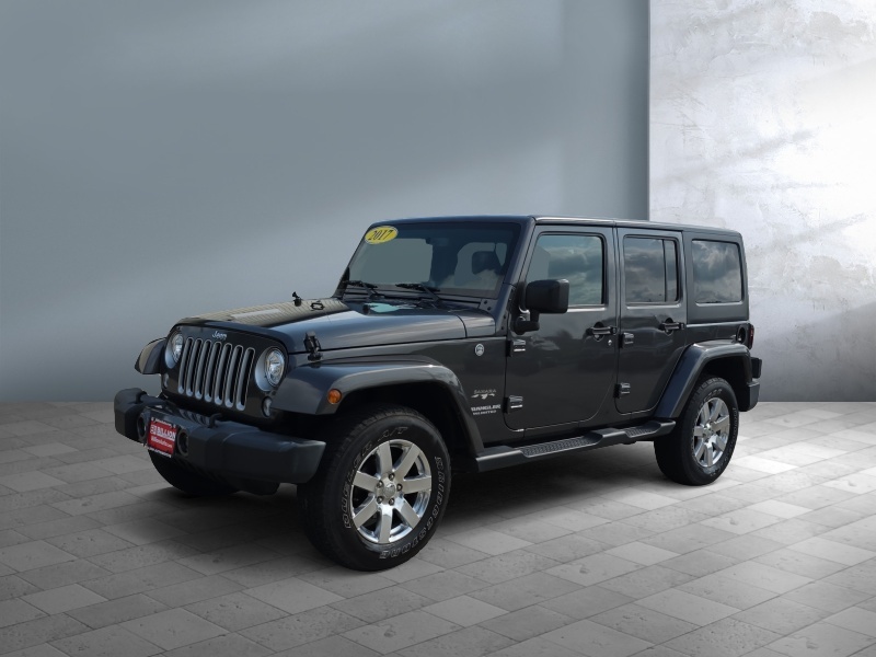 Used 2017 Jeep Wrangler Unlimited Sahara SUVs