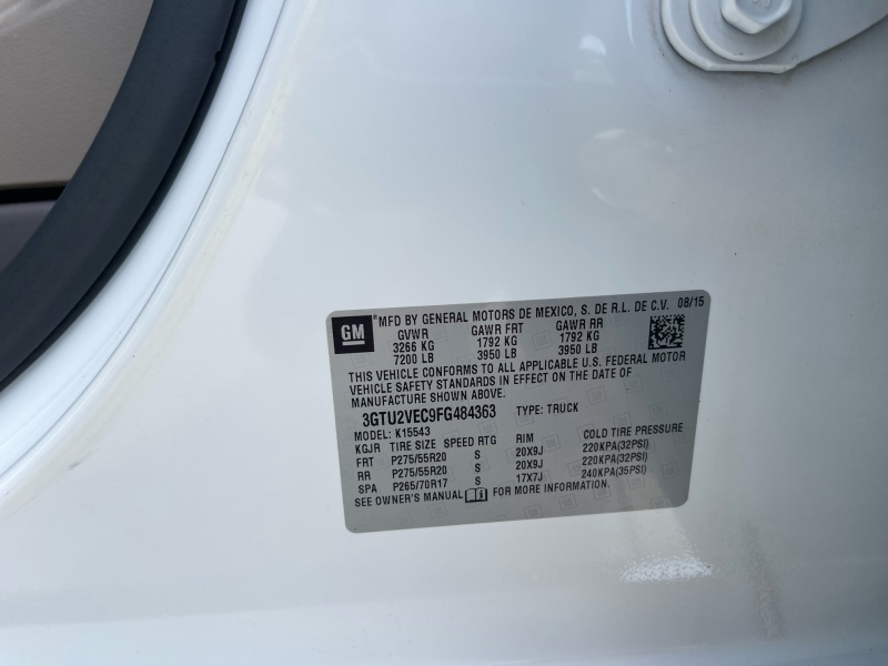 2015 GMC Sierra 1500