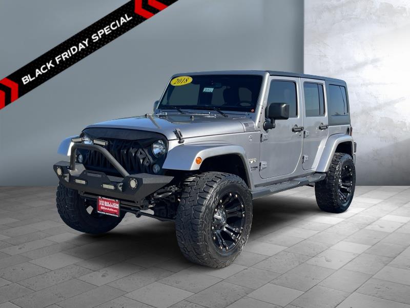 Used 2018 Jeep Wrangler JK Unlimited Sahara SUV