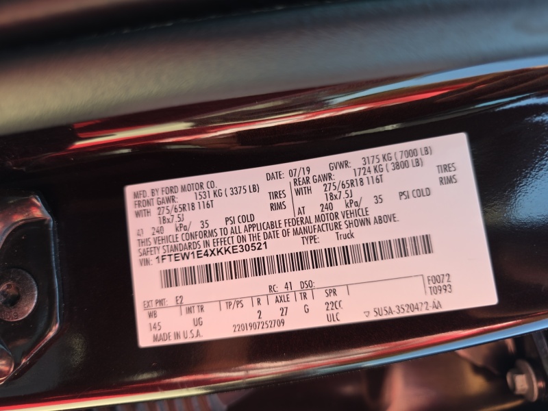2019 Ford F-150