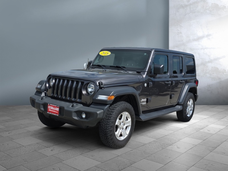 Used 2018 Jeep Wrangler Unlimited Sport S SUVs