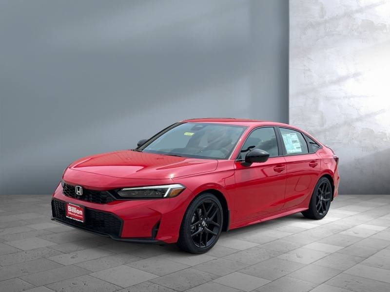 New 2025 Honda Civic Sedan Sport Car