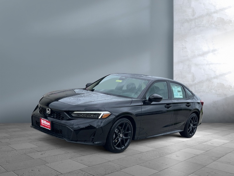 New 2025 Honda Civic Sedan Sport Car