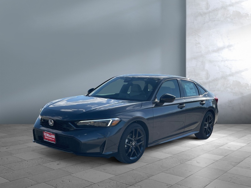 New 2025 Honda Civic Sedan Hybrid Sport Car