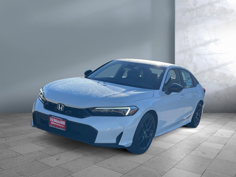 New 2025 Honda Civic Sedan Sport Car