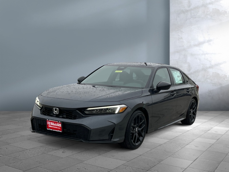 New 2025 Honda Civic Sedan Sport Car