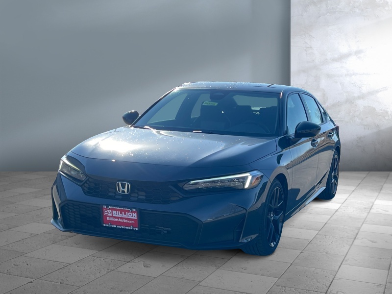 New 2025 Honda Civic Sedan Sport Car