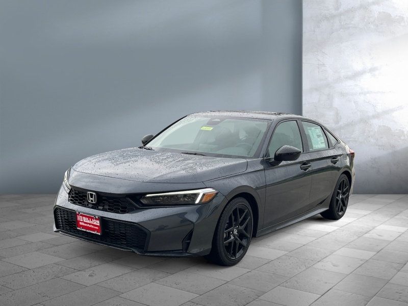New 2025 Honda Civic Sedan Sport Cars