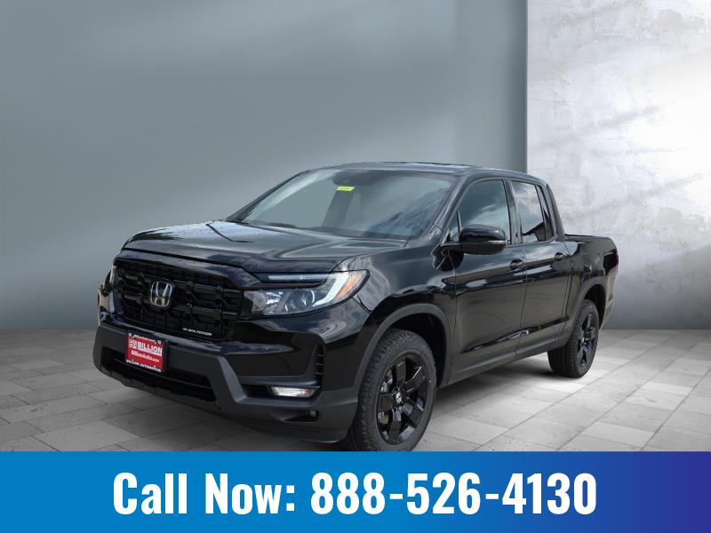 New 2026 Honda Ridgeline Black Edition Trucks