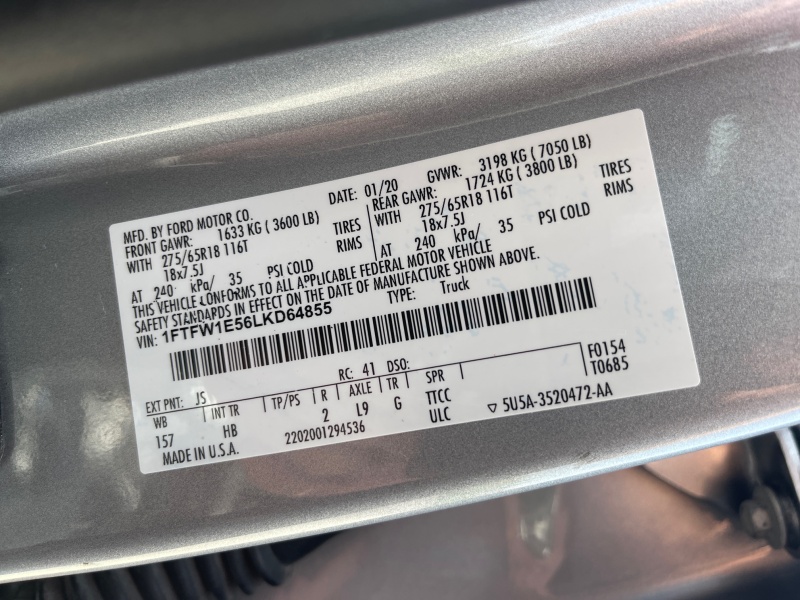 2020 Ford F-150